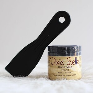 Dixie Mud - Hole & Scratch Filler (8oz) Black + Spatula