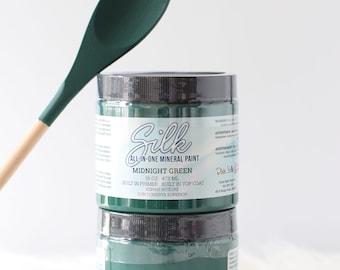 Silk MIDNIGHT GREEN All-in-One Mineral Paint