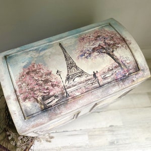 SPRINGTIME IN PARIS A3 Rice Decoupage Paper by Belles and Whistles image 2