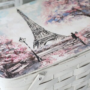 SPRINGTIME IN PARIS A3 Rice Decoupage Paper by Belles and Whistles image 3