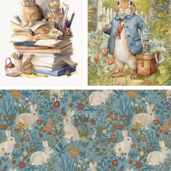Peter Rabbit Rice Paper - Etsy