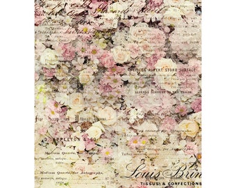 FLORAL & DREAM Redesign Decor Rice Paper for Decoupage