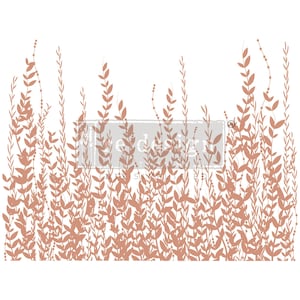 May include: A digital illustration of a field of brown leafy plants against a white background.