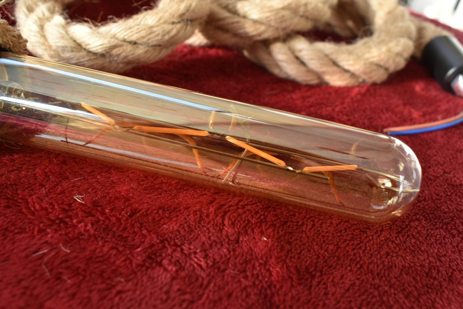 Luz de techo de cuerda Una cuerda ligera Kinky Home | Etsy