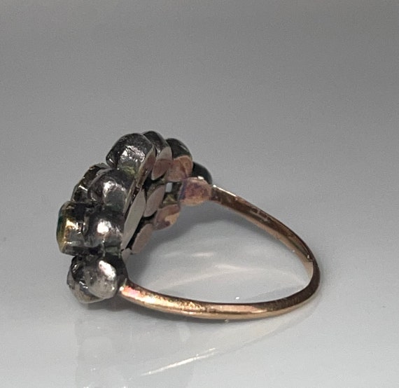 Emerald Ring Antique Rare Spanish Colonial Iberia… - image 7