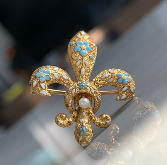 Fleur De Lis Brooch Fleur De Lis Brooch