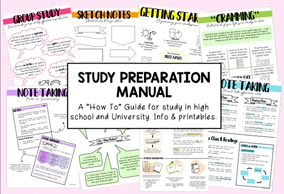 Study Preparation Guide