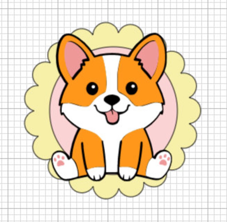 Corgi Cupcake-Topper – Niedlicher Hund, Perfekt Für Geburtstagsparty-Deko & Kuchenverzierung