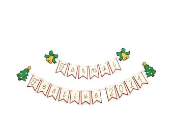 Feierliches Festliches Banner, Weihnachtsbanner, Weihnachtsgeburtstagsbanner, Weihnachtsfeier Dekorationen, Firmenweihnachtsfeier