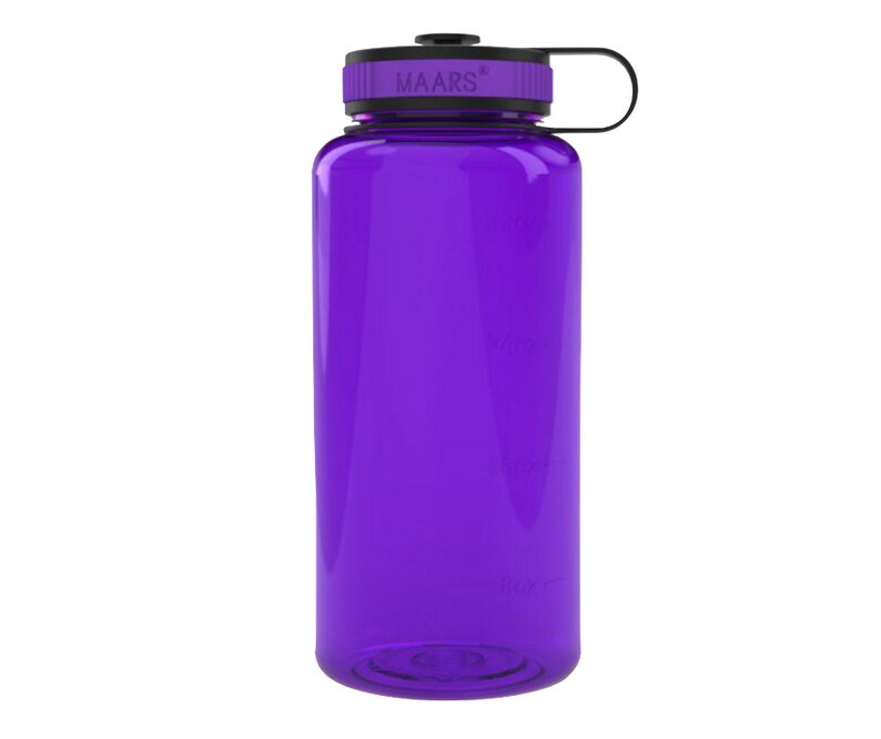 Don/'t Wish For It Work For It Water Tracker Wide Mouth 34 oz Bottle