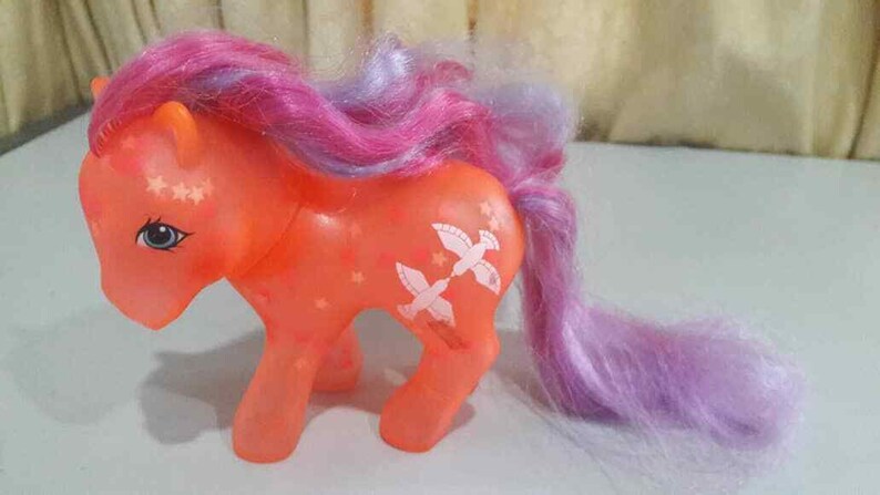 MY LITTLE PONY G1 Brightglow Glow N Show Hasbro Vintage mlp