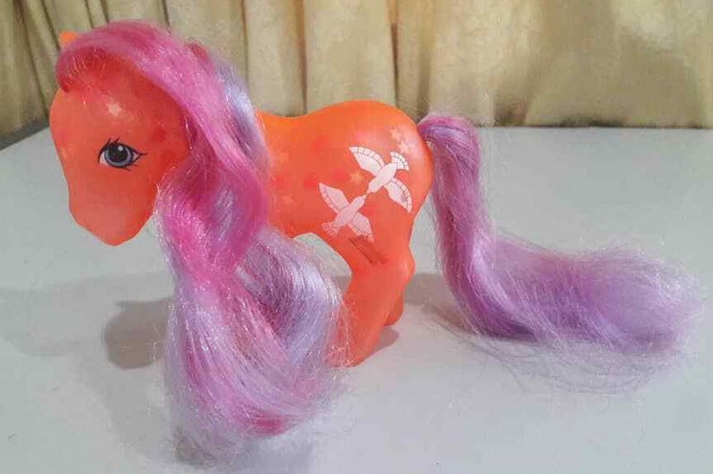 MY LITTLE PONY G1 Brightglow Glow N Show Hasbro Vintage mlp