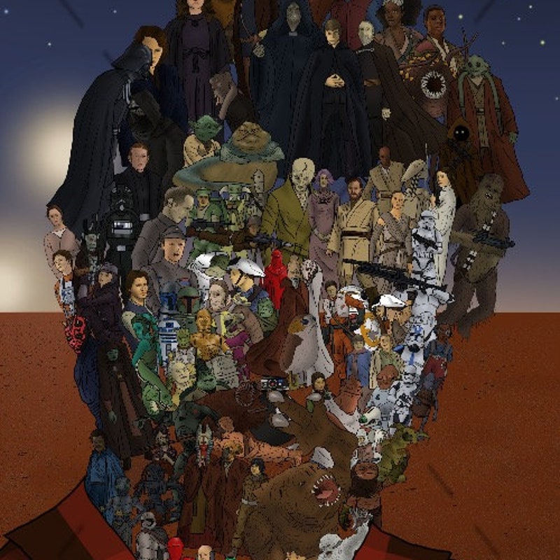 George Lucas Drawings - Etsy