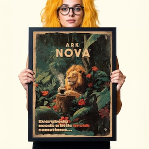 Ark Nova Ark Nova Brettspiel Poster I Tabletop Spiel Wandkunst I Brettspieler Geschenk & Dekor I DIGITALER DOWNLOAD