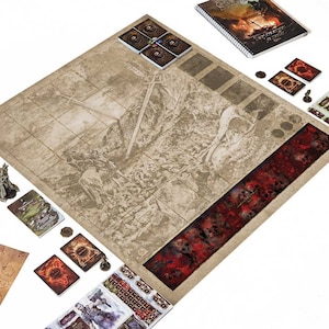 Speelmat voor bordspel Tainted Grail - 27 x 30 - DIGITALE DOWNLOAD