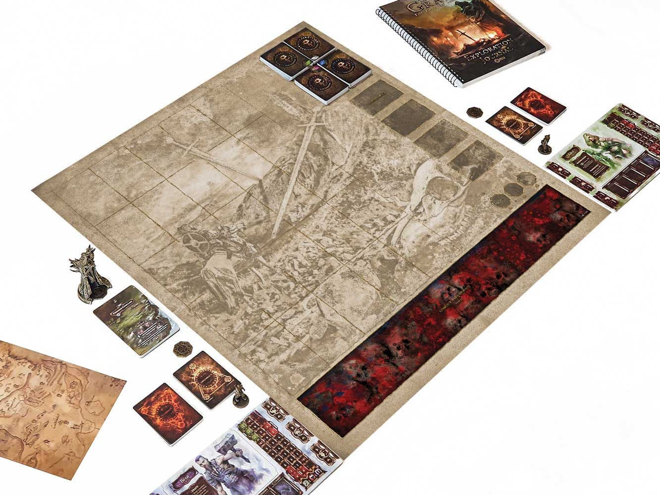 Playmat for Tainted Grail Board Game 27x30 Digital Etsy UK