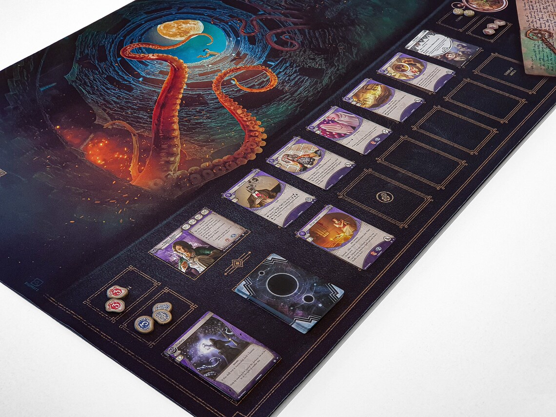 SOLO Playmat for Arkham Horror the Card Game 36x24 Digital Etsy New