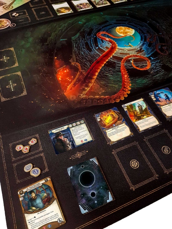 arkham horror the card game playmat Arkham Horror: Game Mat main image 1