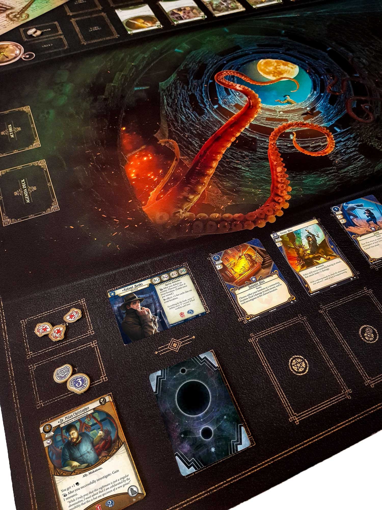 Playmat for Arkham Horror the Card Game 36x36 Digital Etsy