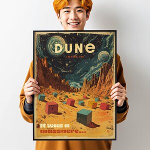 DUNE Imperium Poster I Epische Brettspielkunst für Tabletop-Gamer I Einzigartiges Geschenk für Brettspielliebhaber I DIGITALER DOWNLOAD