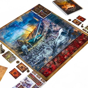 Playmat for Tainted Grail board game - 27x30 - DIGITAL DOWNLOAD