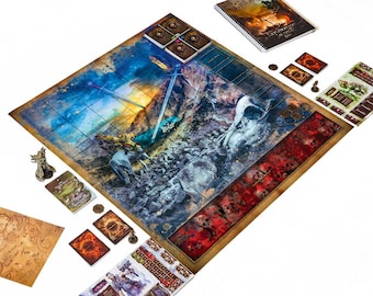 Playmat for Tainted Grail board game - 27x30 - DIGITAL DOWNLOAD