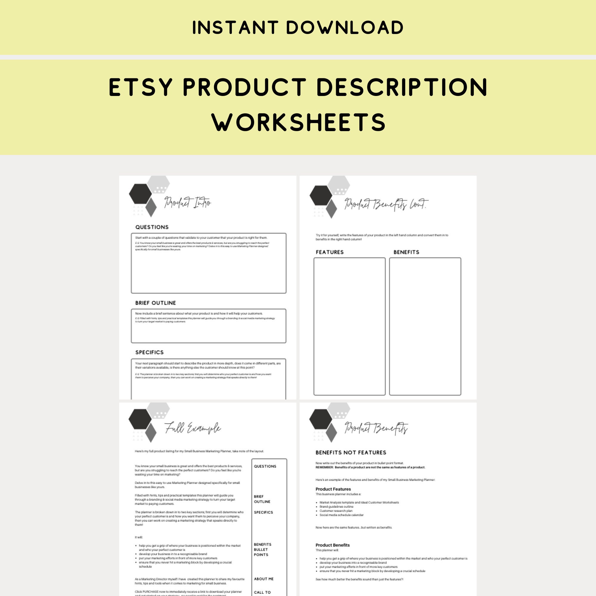 Etsy Product Description Template Guide Etsy Planner Etsy UK Etsy Product Description Template Guide Etsy Planner Etsy UK