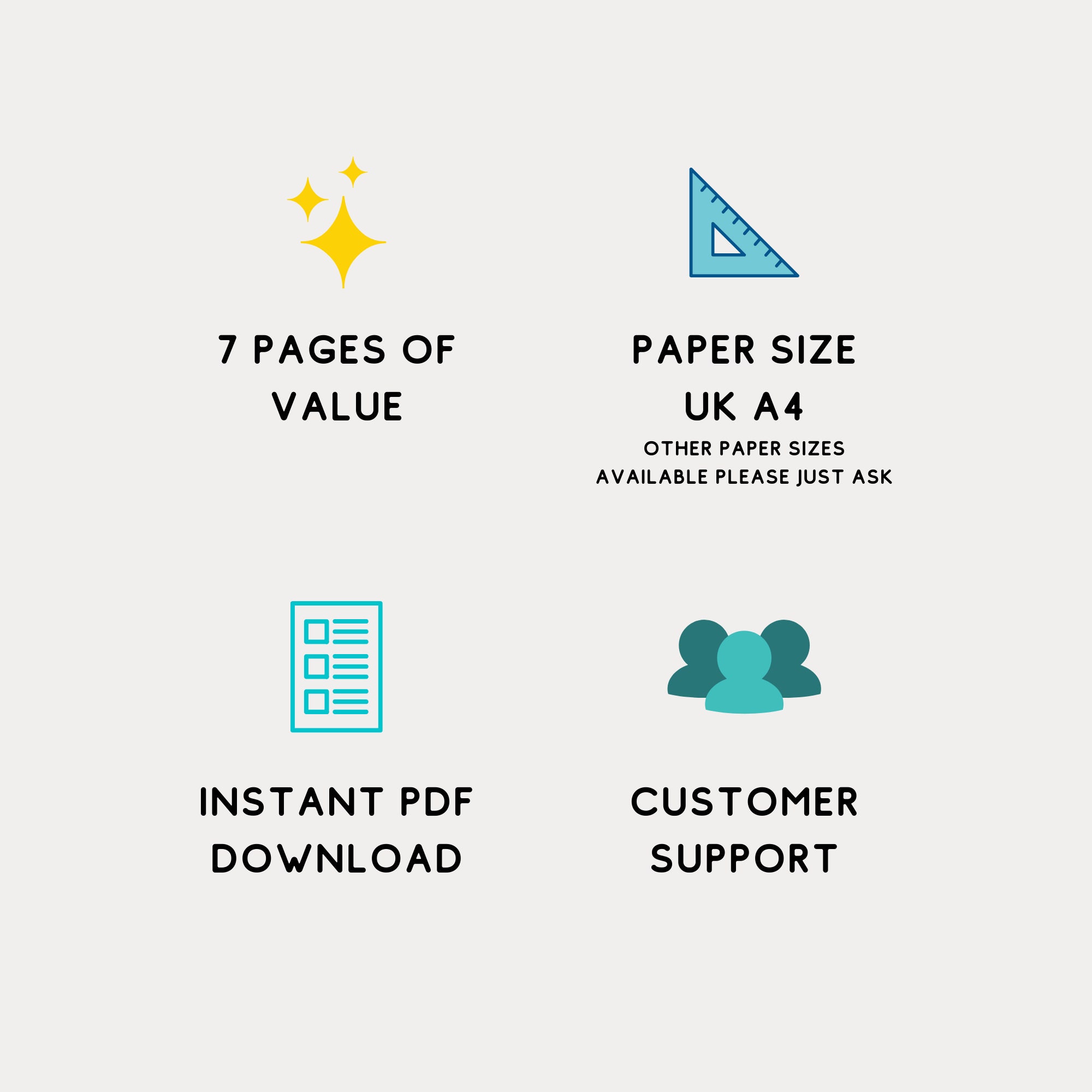 Etsy Product Description Template Guide Etsy Planner Etsy UK