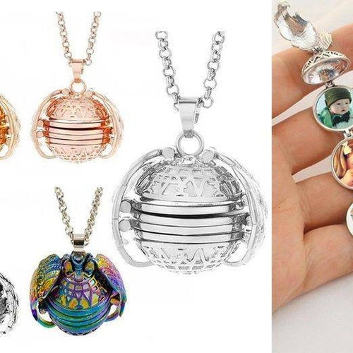 Easter Photo Expanding Locket Necklace 