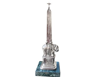 Bernini&#39;s  Minerva chick Sterling silver statue