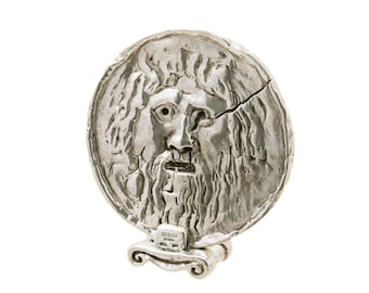 Mouth of Truth  sterling silver replica