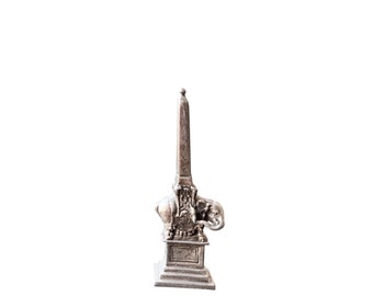 Bernini&#39;s  Minerva chick sterling silver statue