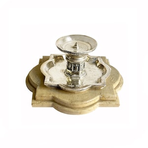 Sterling silver Replica of &quot;Cortile del Belvedere&quot; Fountain , Vatican, Rome