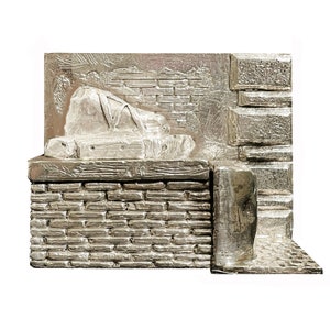 Replica in sterling  silver of the &quot;Marble Foot  &#39;&quot; (from a Roman statue of the imperial era )