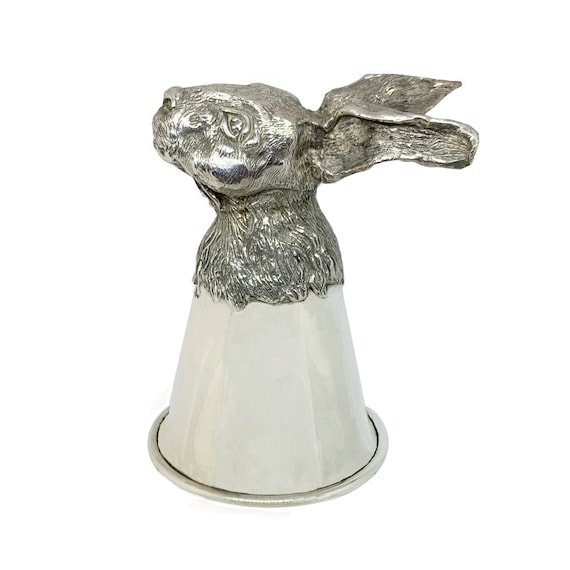 【アンティーク】ヴィンテージ スターラップ カップ【stirrup cup】 Stirrup Cup in Sterling Silver : Boar - Etsy