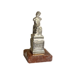 Pasquino statue sterling silver replica,the most famous of the &quot;talking statues&quot; of Rome!