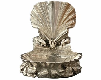 Replica in sterling silver of the Fountain of the Bees  (Via Veneto, Rome, Gian Lorenzo Bernini, 1644)