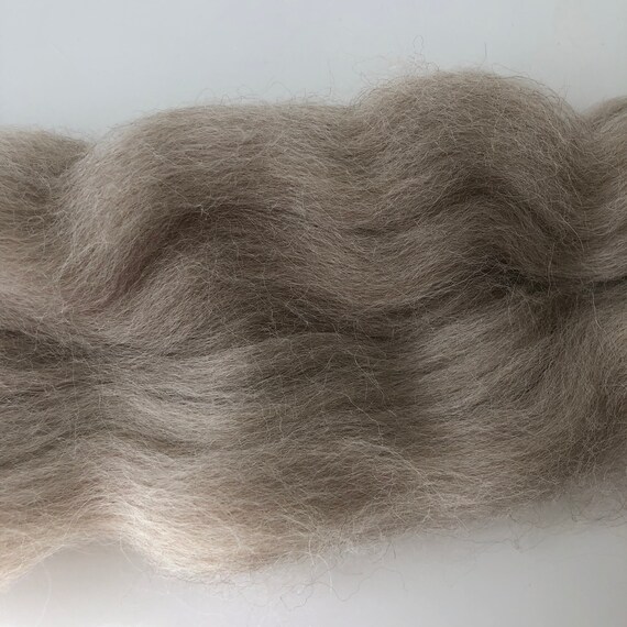 Baby Alpaca Combed Top Roving Two Ounces Fawn 