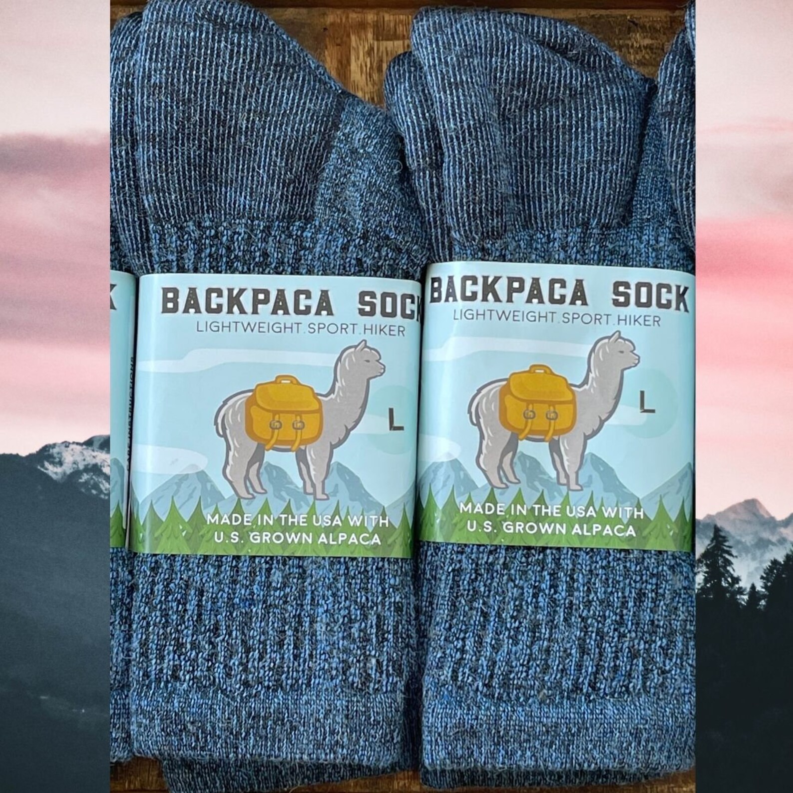 Calcetines ligeros de alpaca / Ropa de exterior de capa base / | Etsy