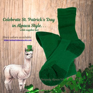 New England Woolens All Day Alpaca Crew Socks