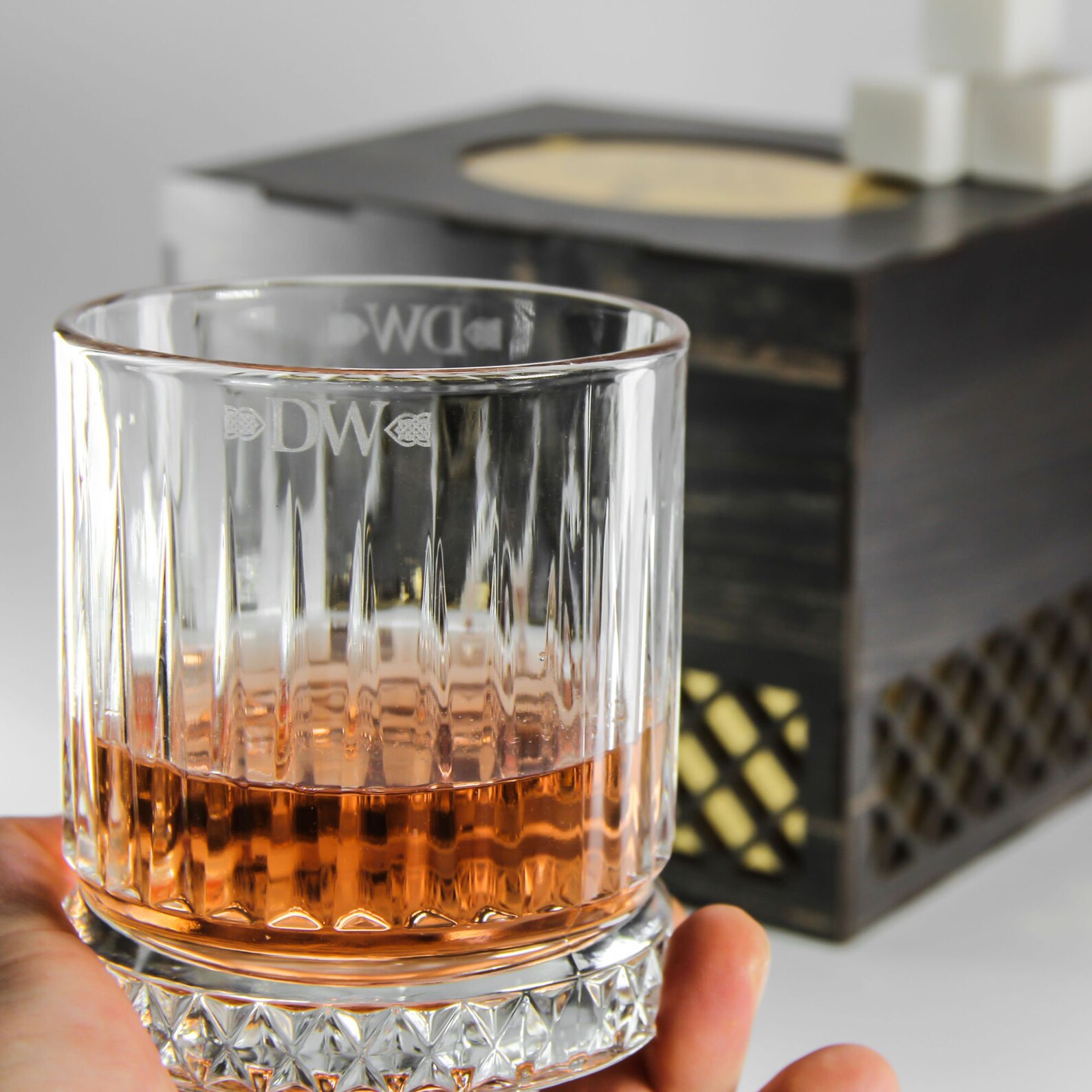 custom whiskey glasses