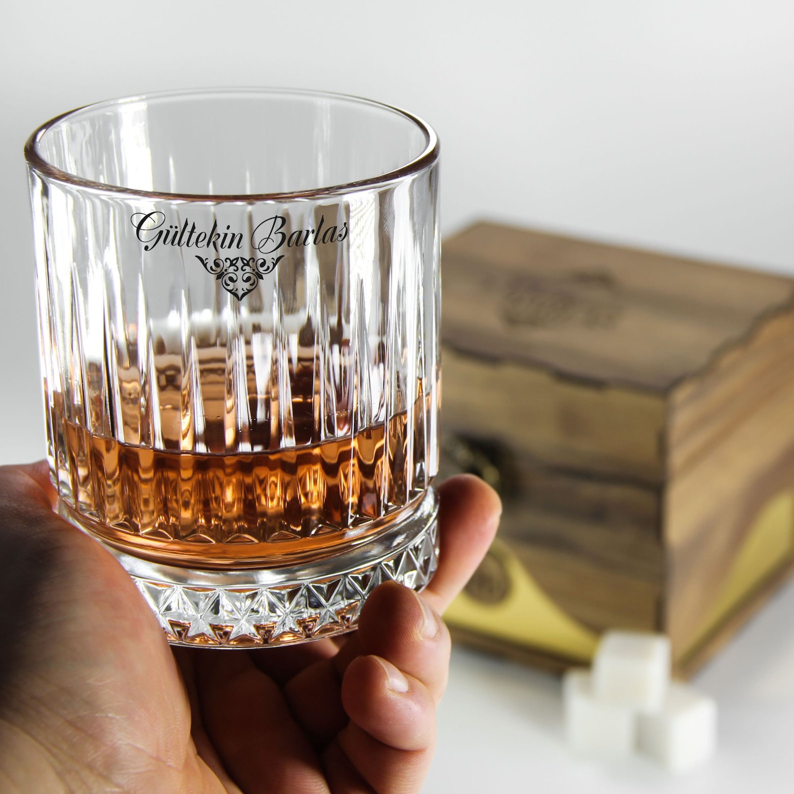 custom whiskey glasses