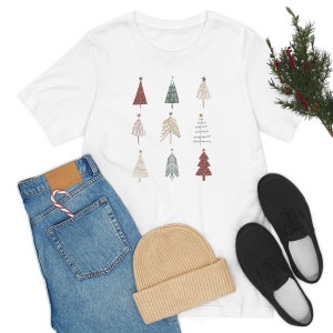 Christmas Trees Shirt, Christmas Shirts for Women, Christmas Tee, Shirt For Christmas, Cute Christmas t-shirt, Holiday Tee