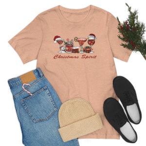 Christmas Drinks Shirt, Coffee Lover Gift, Christmas Shirts, Christmas Gift, Coffee T-shirt, Christmas Coffee Lover, Coffee Cubs