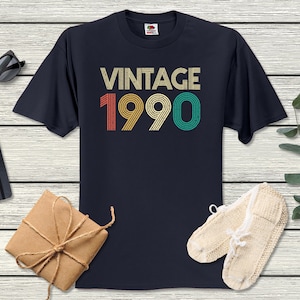 Vintage 1990 Shirt - 30th Birthday Shirt - 1990 Shirt -  30th Birthday Gift - Vintage Birthday Shirt - Gift For Women - 1990 Unisex Shirt