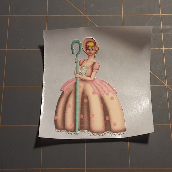 Toy Story Lil Bo Peep Sticker 1.7" x 2.5"