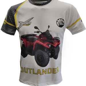 Can-Am Outlander 450 570 T BRP tti torax all-over printed t-shirt tshirt tee camiseta maglietta 3D  carbon 6x6 PRO offroad