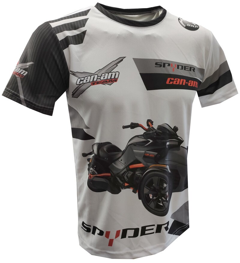 Canam Spyder F3 Limited BRP Allover Printed Tshirt Tshirt Tee