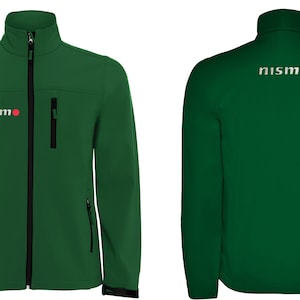 GT-R Nismo embroidered softshell jacket giacca jacke veste chaqueta full zip cremallera gt-r r35 godzilla Skyline GT 370Z r32