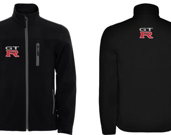 Mit dem Nismo bestickte Softshelljacke Giacca Jacke Veste Chaqueta Full-Reißverschluss Cremallera Gt-R r35 Godzilla Skyline Guss